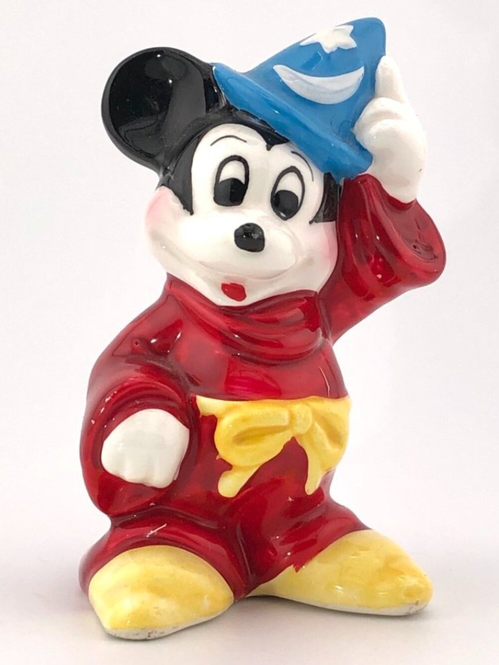 Disney Mickey Mouse Sorcerer's Apprentice Figurine Fantasia ceramic vintage